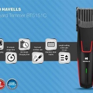 Havells Bt5151C Li-Ion Cord And Cordless Beard Trimmer 1 Havells-BT5151C-Li-ion-Cord-and-Cordless-Beard-Trimmer-300x300