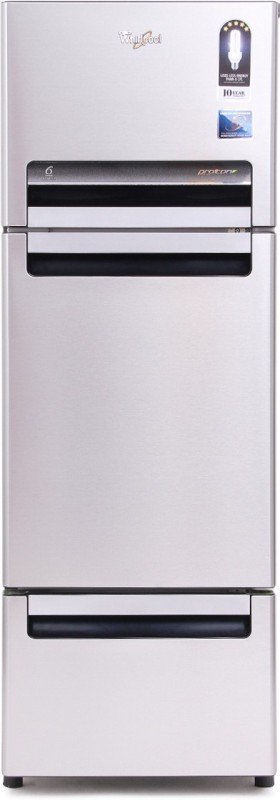 whirlpool-240-l-frost-free-triple-door-refrigeratoralpha-steel-fp-263d