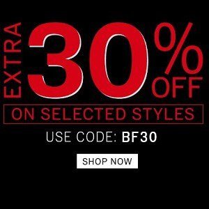 NNNOW The Black Friday sale ( 22nd -25th Nov ) Extra 30% off on Selected styles