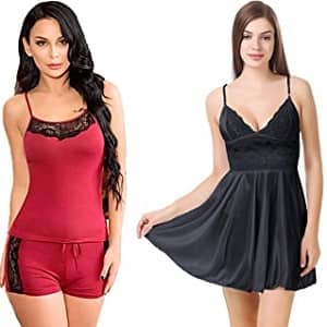 Women's Babydolls Sleep & Lounge Wear at Minimum 70% Off