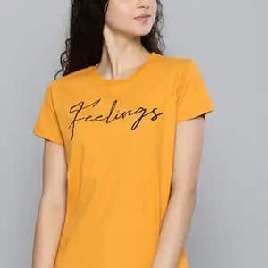 Women's T-shirts Min.70% Off on Myntra