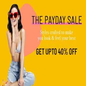 Zivame payday Sale Up to 40% Off - Limited Time offer