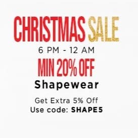 Shapewear Min 20% Off + Extra 5% off Collection – Zivame Offer, Sale & Coupon