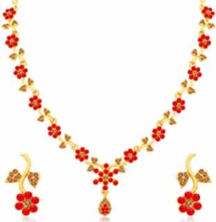 Jewelry sets from ZAVERI PEARLS and Sukkhi up to 95 % off