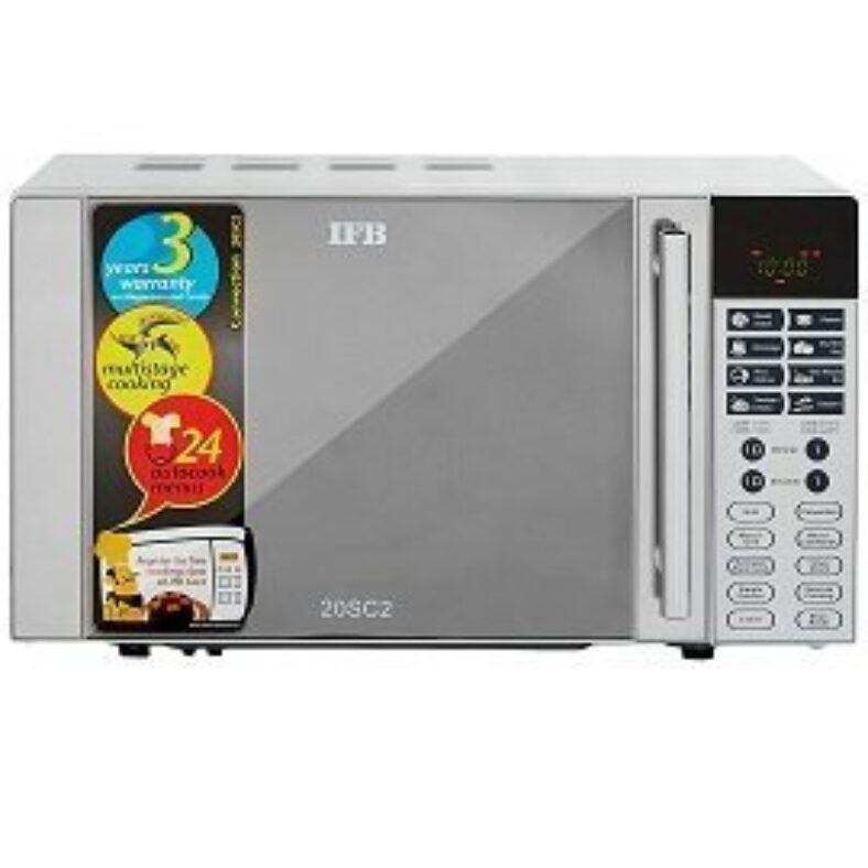 IFB 20 L Convection Microwave Oven 20SC2 Metallic Silver With Starter