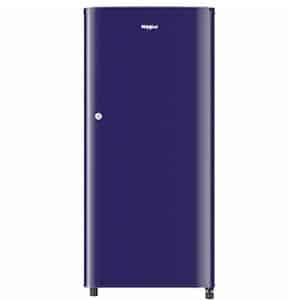 Whirlpool 190 L 2 Star Direct-Cool Single Door Refrigerator (WDE 205 CLS 2S, Blue)