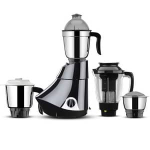 Butterfly Rapid 4 Jar 750 watts 750 W Juicer Mixer Grinder (Black, 4 Jars)