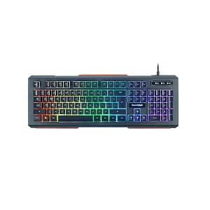 Cosmic Byte CB-GK-02 Corona Wired Gaming Keyboard, 7 Color RGB Backlit with Effects, Anti-Ghosting