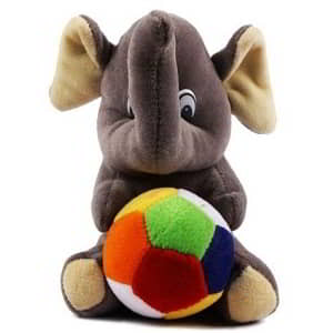 Babique Elephant Stuffed Soft Toy Plush For Kids Baby Boy Girl Birthday