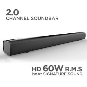 boAt Aavante Bar 1160 60 Watt 2.0 Channel Wireless Bluetooth Soundbar