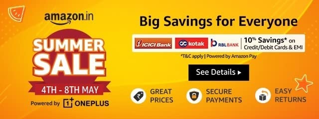 Amazon Summer Sale - banner