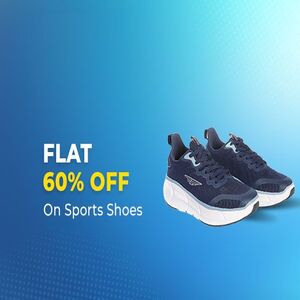 Flat 60% Off On Sports Shoes - AJIO - ShoppingMantraS