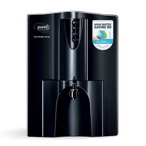 Discount Deal on HUL Pureit Eco Water Saver Mineral RO+UV+MF AS wall mounted Counter top Black 10L Water Purifier