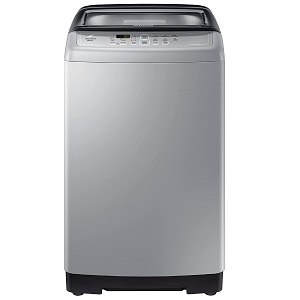 Samsung 6.5 kg Fully-Automatic Top Loading Washing Machine WA65A4002VS/TL (Imperial Silver, Diamond Drum)