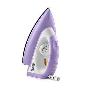 USHA Armor AR1100WB 1100 W Dry Iron with Black Weilburger Soleplate