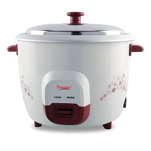 Discount Deal on Prestige PRWO 1.5 Litre Red Colour Rice Cooker