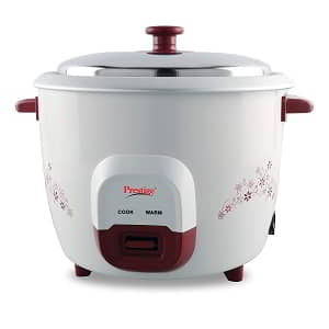 Prestige PRWO 1.5 Litre Red Colour Rice Cooker