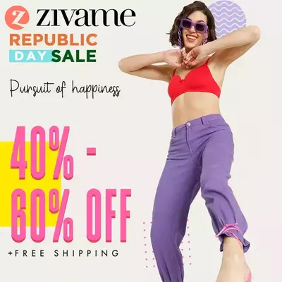 Zivame Republic Day Sale 2023 – 40-60% Off – Limited Time Offer