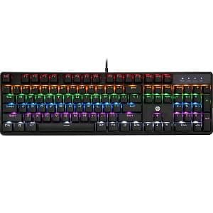 HP GK320 Wired Full Size RGB Backlight Mechanical Gaming Keyboard-4QN01AA