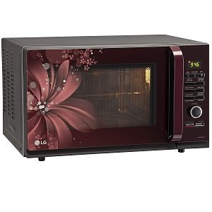 LG 32 L Convection Microwave Oven MC3286BRUM Black With Starter Kit