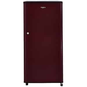 Whirlpool 190 L 2 Star Direct-Cool Single Door Refrigerator (WDE 205 CLS 2S, Wine)
